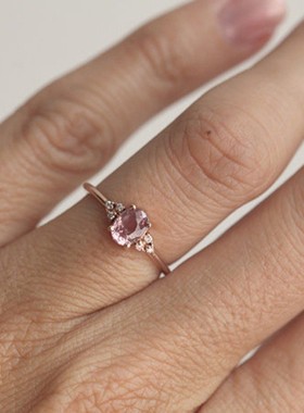 极速Punk erose Simple Tail ring Rings for women new luxury