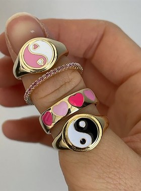 极速Wholesale Jewelry New Coylorful Adjustable Ring for Wome