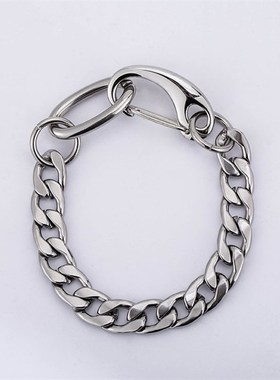 极速-Cold metal smtyle simple fashion tendy hip hop mens an