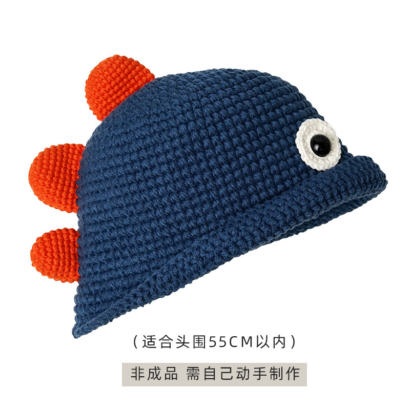 菲菲姐帽工编织diy孕期钩针毛线帽可通卡爱Q恐龙儿童手材热卖中,淘宝优惠券,粉丝福利购,淘宝优惠卷
