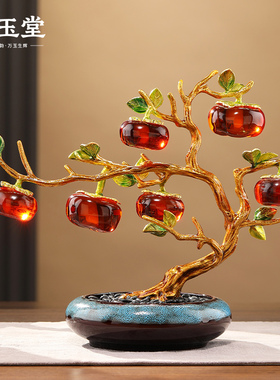 新中式树脂事事如意祝福