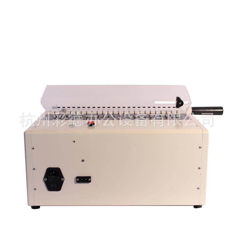 CBM500全抽刀梳式胶圈打孔机34孔夹装订机胶圈装订机 - 图3