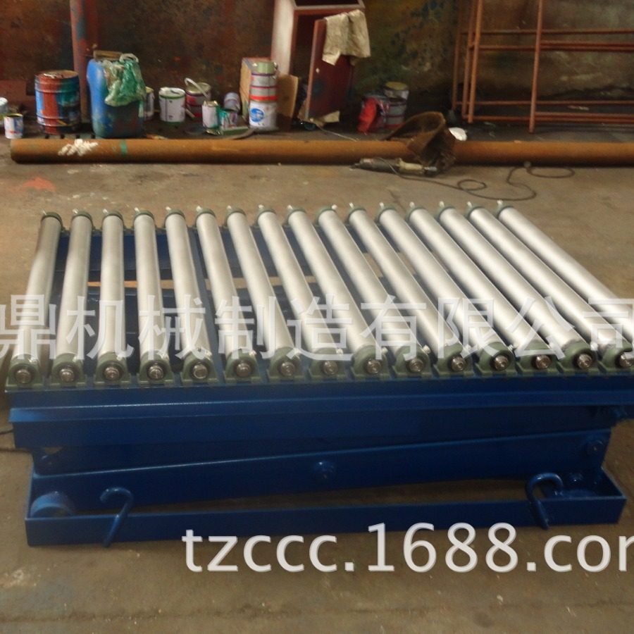 泰鼎直销SJG固定式滚筒平台 全自动液压升降平台  升降平台车,淘宝优惠券,粉丝福利购,淘宝优惠卷