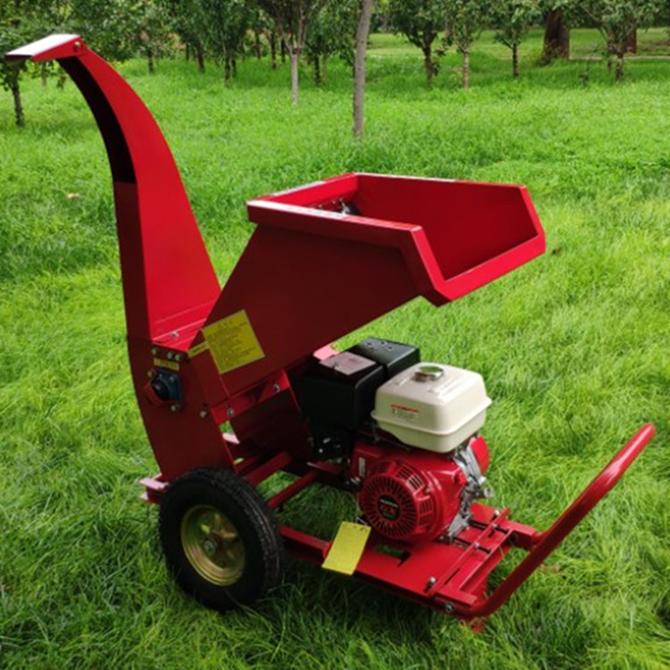 小型移动式果园树枝粉碎机 果园修剪枝粉碎机 葡萄藤汽油碎枝机 - 图2