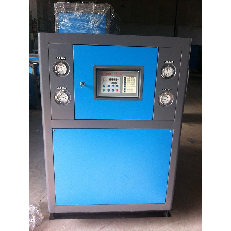 Hangzhou chassis low-temperature cold water cooling box LDSW-08 type water chiller processing and customization factory direct sales.