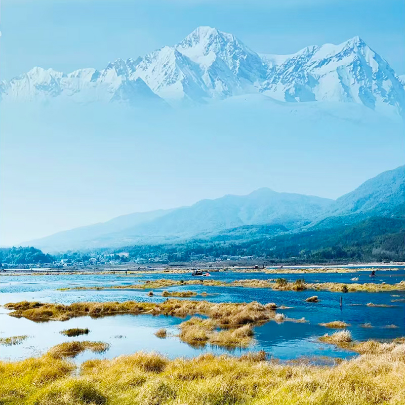 云南旅游丽江大理6天5晚跟团游0自费0购物疗愈旅修大理水花庄园无