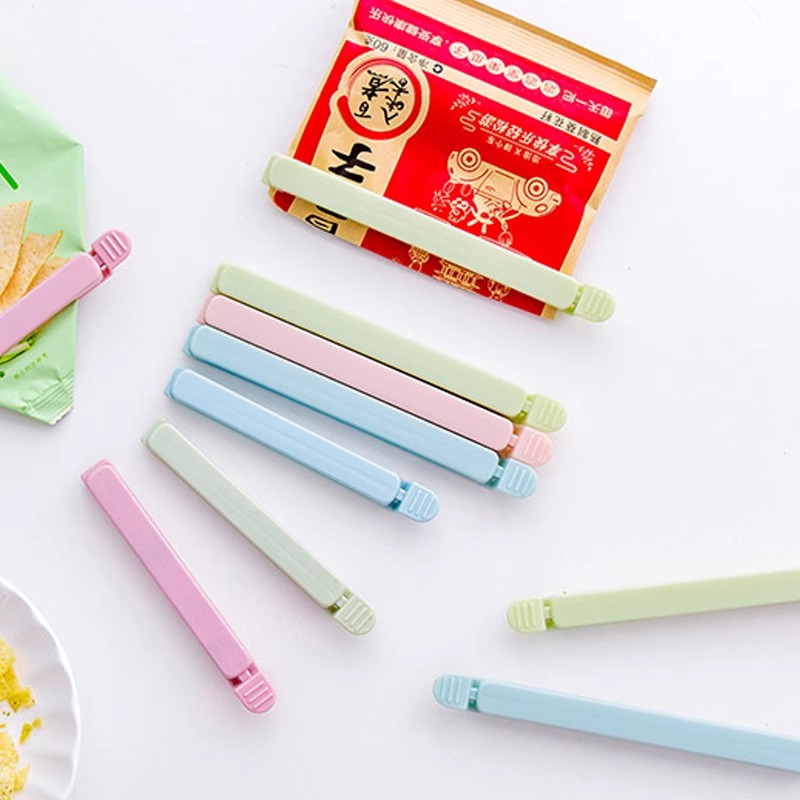 封口夹零食保鲜夹茶叶奶粉夹子厨房食品袋子密封夹器塑料食物神器 - 图2