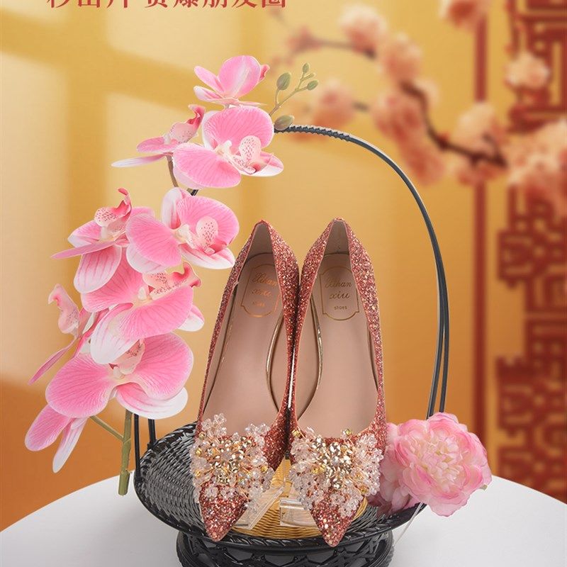极速中式婚鞋盒成品展示架t果篮放婚鞋盒diy材料包接亲游戏婚礼用,淘宝优惠券,粉丝福利购,淘宝优惠卷