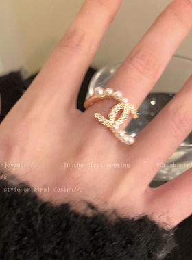 极速index ffinger ring Hepburn style fashion personality rin