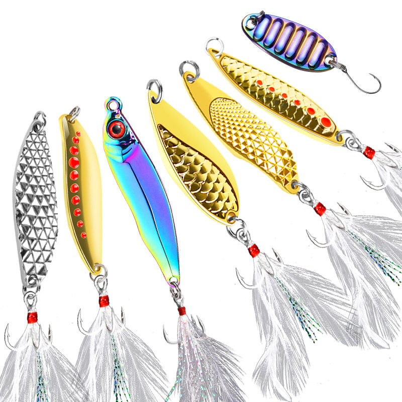 亮片路亚饵翘嘴瓜子双曲水蛭套装微物平振小单钩Q铁板vib远投假饵,淘宝优惠券,粉丝福利购,淘宝优惠卷