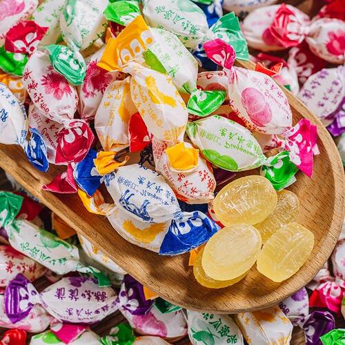 【正宗】老式水果糖硬糖传统零食喜糖80后怀旧过年货透明糖果批发 - 图1