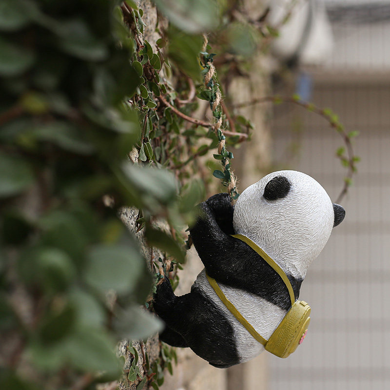 户外攀登爬树小动物 露r台花园阳台造景庭院摆件幼儿园装饰壁挂件,淘宝优惠券,粉丝福利购,淘宝优惠卷