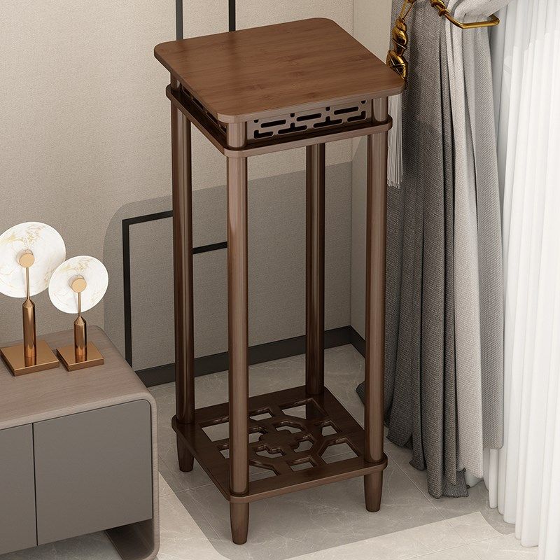 中式花架子客厅落地式盆栽置物架非实木蝴L蝶兰花盆架绿萝摆放架,淘宝优惠券,粉丝福利购,淘宝优惠卷