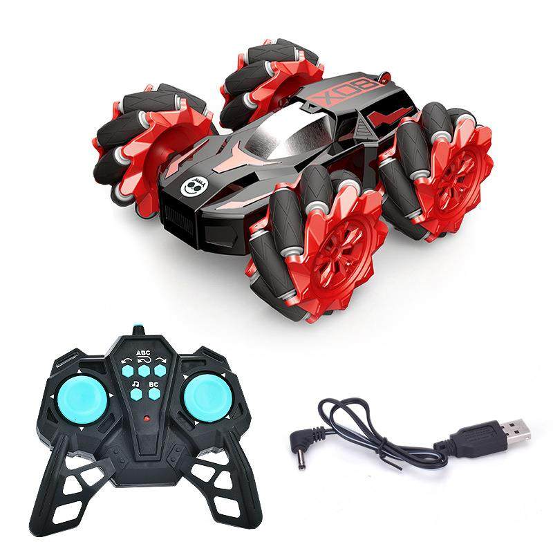 2.4G遥控翻斗车编程演示侧行双面特技车充电儿童遥控玩具,淘宝优惠券,粉丝福利购,淘宝优惠卷