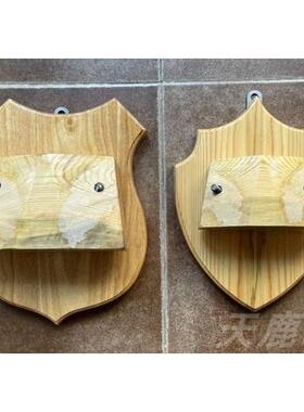 天鹿坊板实木板鹿头背底板背板复合底tj#fg$*&板壁挂式底无挂钩配