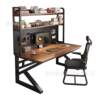 Book desk, household desk, bedroom, student desk frame with hole in the desk, simple electric storage for study GL-K