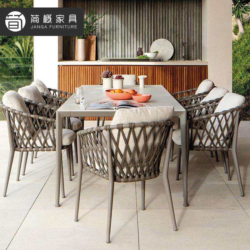 户外摆桌椅天庭院花园休闲餐酒桌23-12-4椅店餐厅外防露水防晒藤,淘宝优惠券,粉丝福利购,淘宝优惠卷