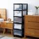 Factory direct sales children's toy storage box transparent multi-layer finishing box storage cabinet book box clothing snack storage cabinet