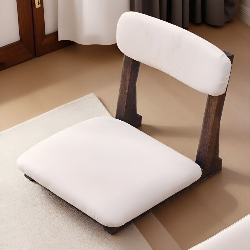 Japanese style back chair tatami bed seat lazy legless chair low stool backrest upholstered chair bay window Japanese room chair