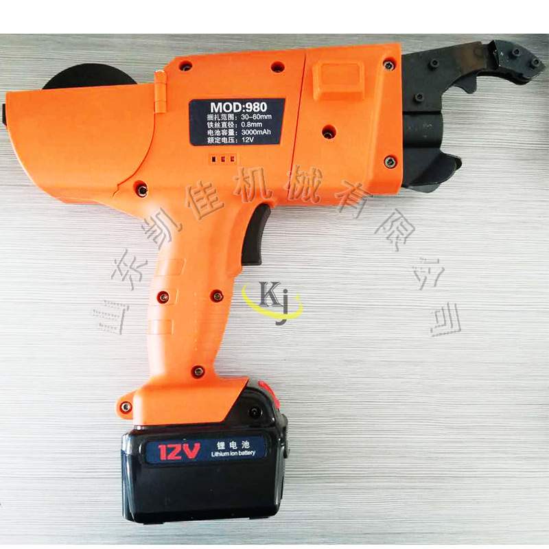 便携式电动钢筋捆扎机  Rebar tier口径8-34mm绑扎机手持式捆扎机 - 图1