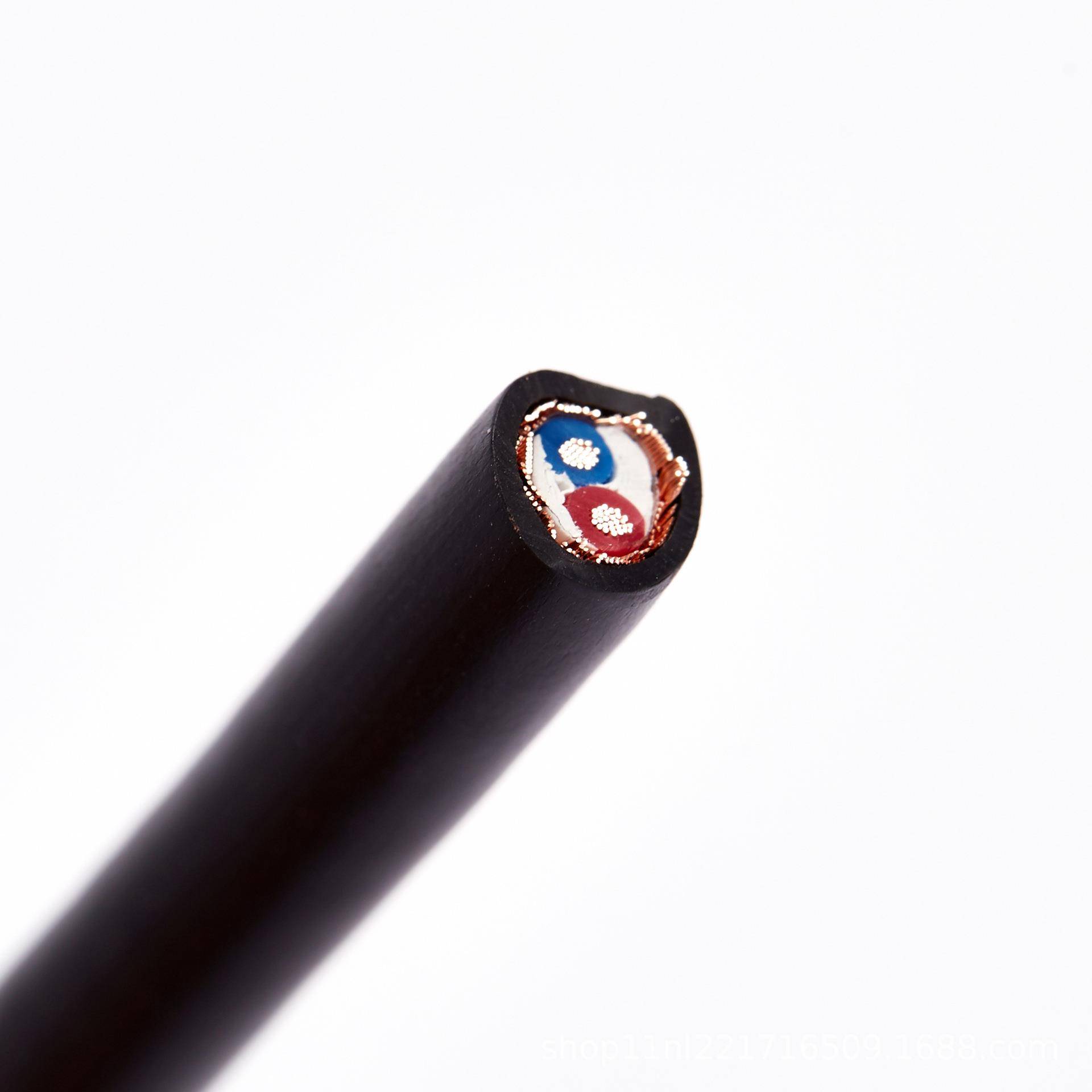 RVVP屏蔽线多芯2×0.5平方信号控制线电线电工电缆光伏 - 图0