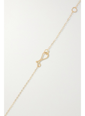 【折扣】Melissa Joy Manning 女14K金橄榄石绿玉髓项链