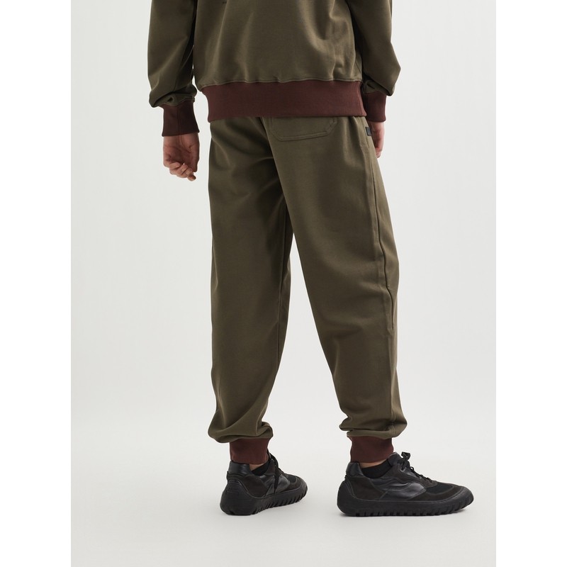 【折扣】Helmut Lang 男士锥形品牌标志贴花平纹布运动裤,淘宝优惠券,粉丝福利购,淘宝优惠卷