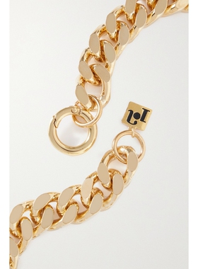 【秒杀】Rosantica 女金色粗链金属项链