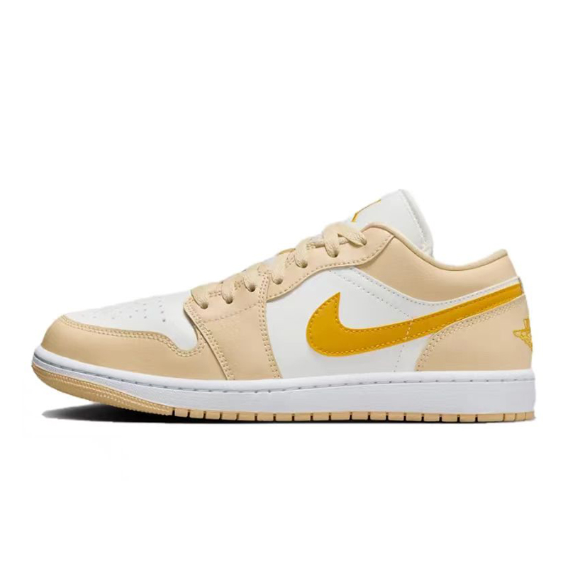 耐克女鞋Air Jordan 1 Low AJ1米黄 低帮板鞋 篮球鞋 DC0774-170