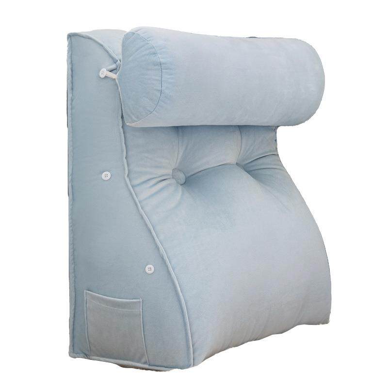 纯色沙发护腰靠枕可调节床头软包靠垫荷兰绒靠垫飘窗可拆洗靠背,淘宝优惠券,粉丝福利购,淘宝优惠卷