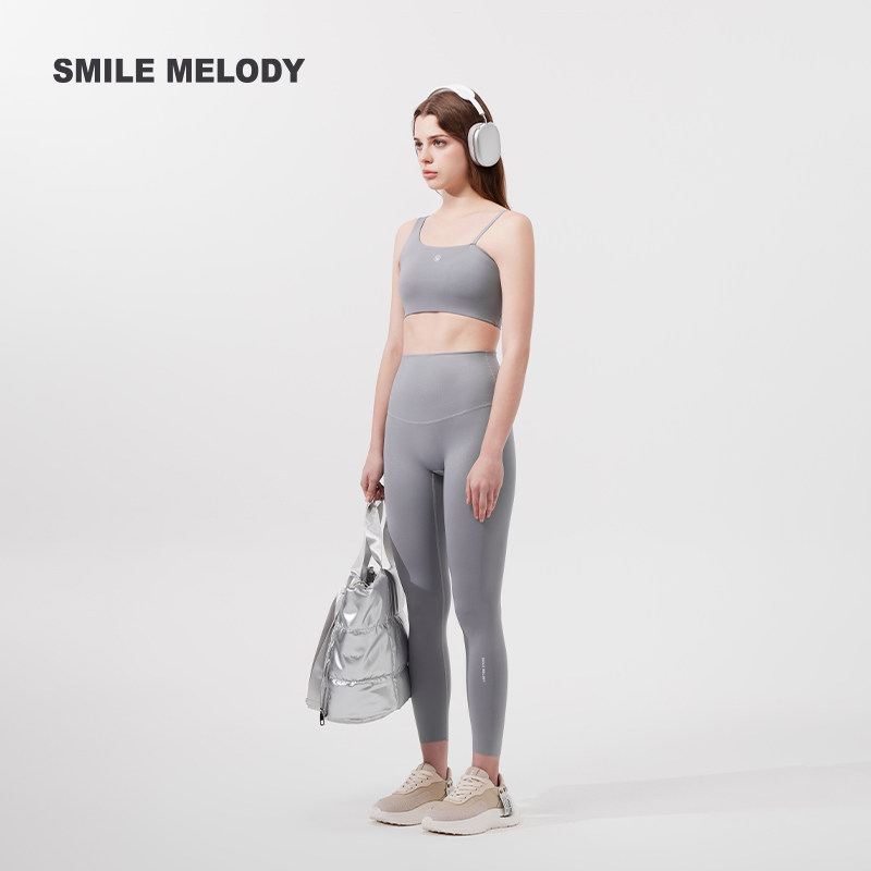 smilemelody纯色高腰LEGGINGS九分瑜伽裤提臀健身裤运动紧身裤新,淘宝优惠券,粉丝福利购,淘宝优惠卷