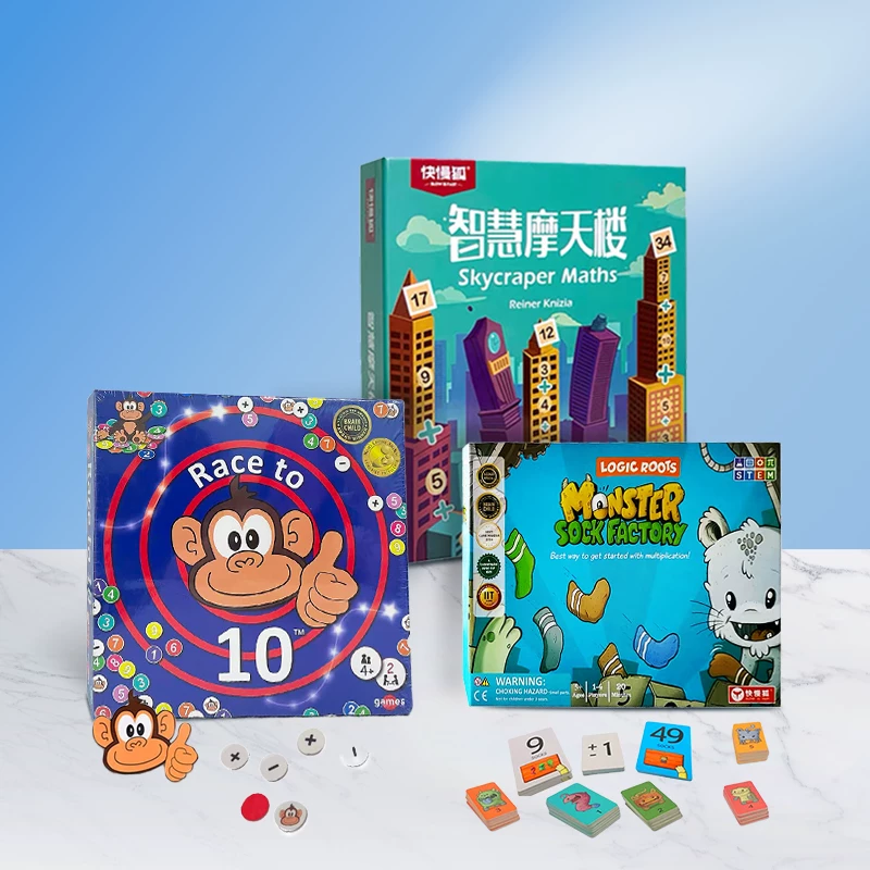 快慢狐 Set for teaching maths, children's smart toy, training, Birthday gift