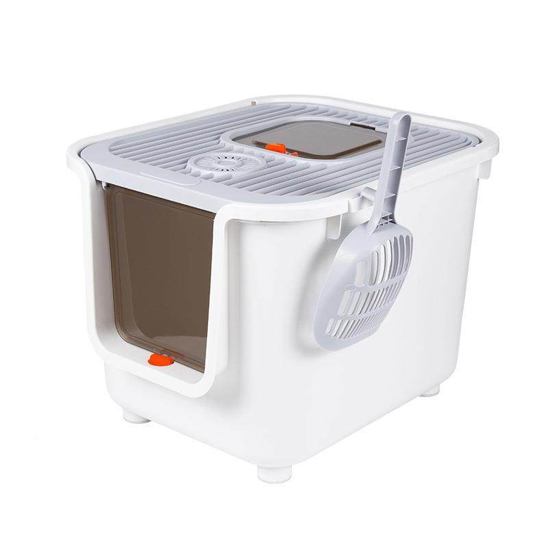 全封闭565防臭猫砂盆大空间猫砂防特外超溅高品质大号猫厕宠物所,淘宝优惠券,粉丝福利购,淘宝优惠卷