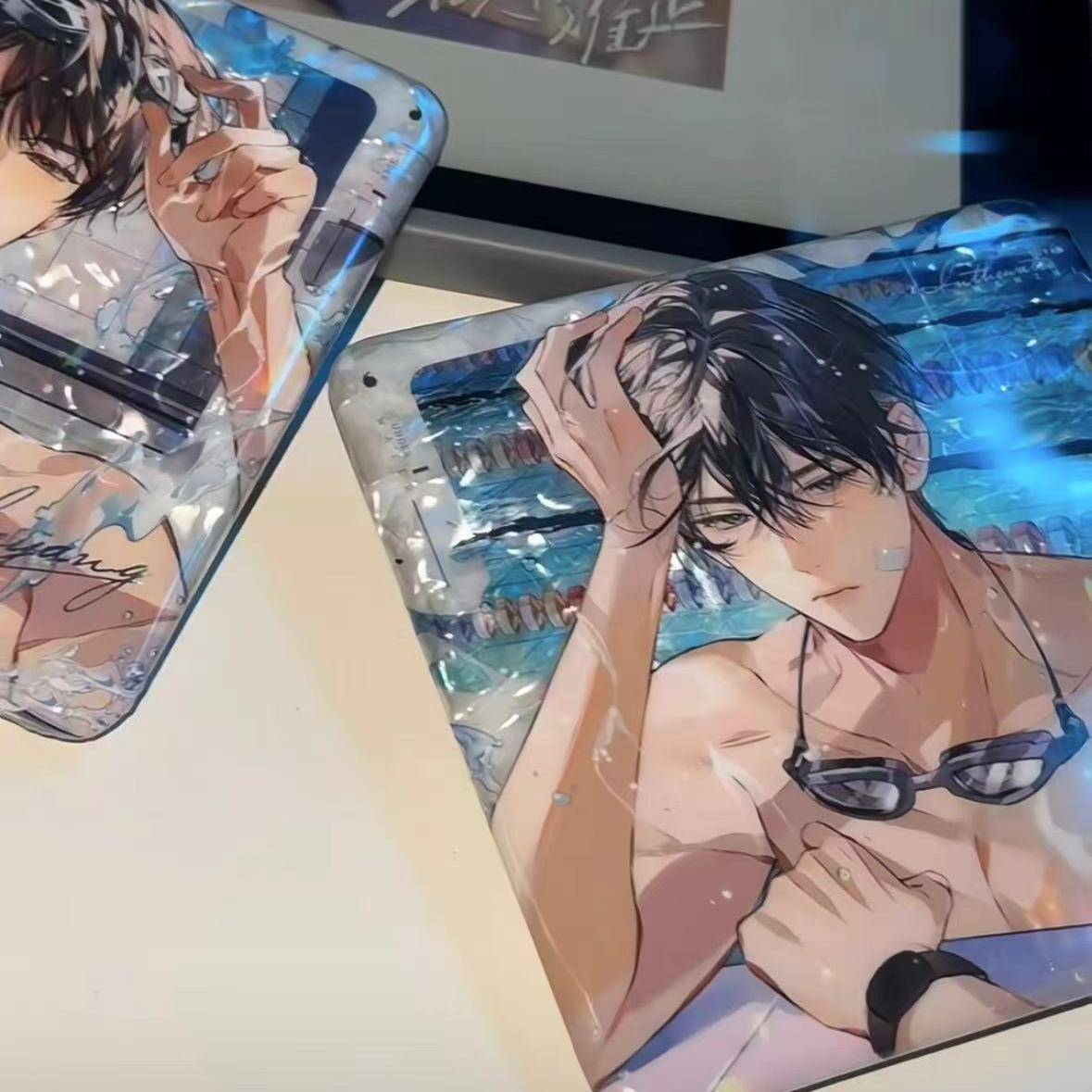 新款欲言难止小说周边二次元方形吧唧陆赫扬许则粼粼吧唧礼物自制 - 图0