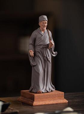 中医文化历史人物中医院药房养生馆装饰品摆件陶瓷李时珍古代名医