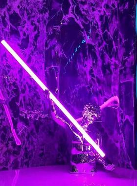 抽象雕塑人物装饰品样板间酒店展厅艺术装置灯饰北欧创意头像摆件