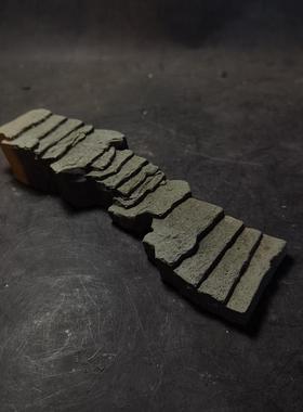 冬官手作 水泥鱼缸造景摆件装饰品苔藓盆花盆彷石头台阶步梯山路