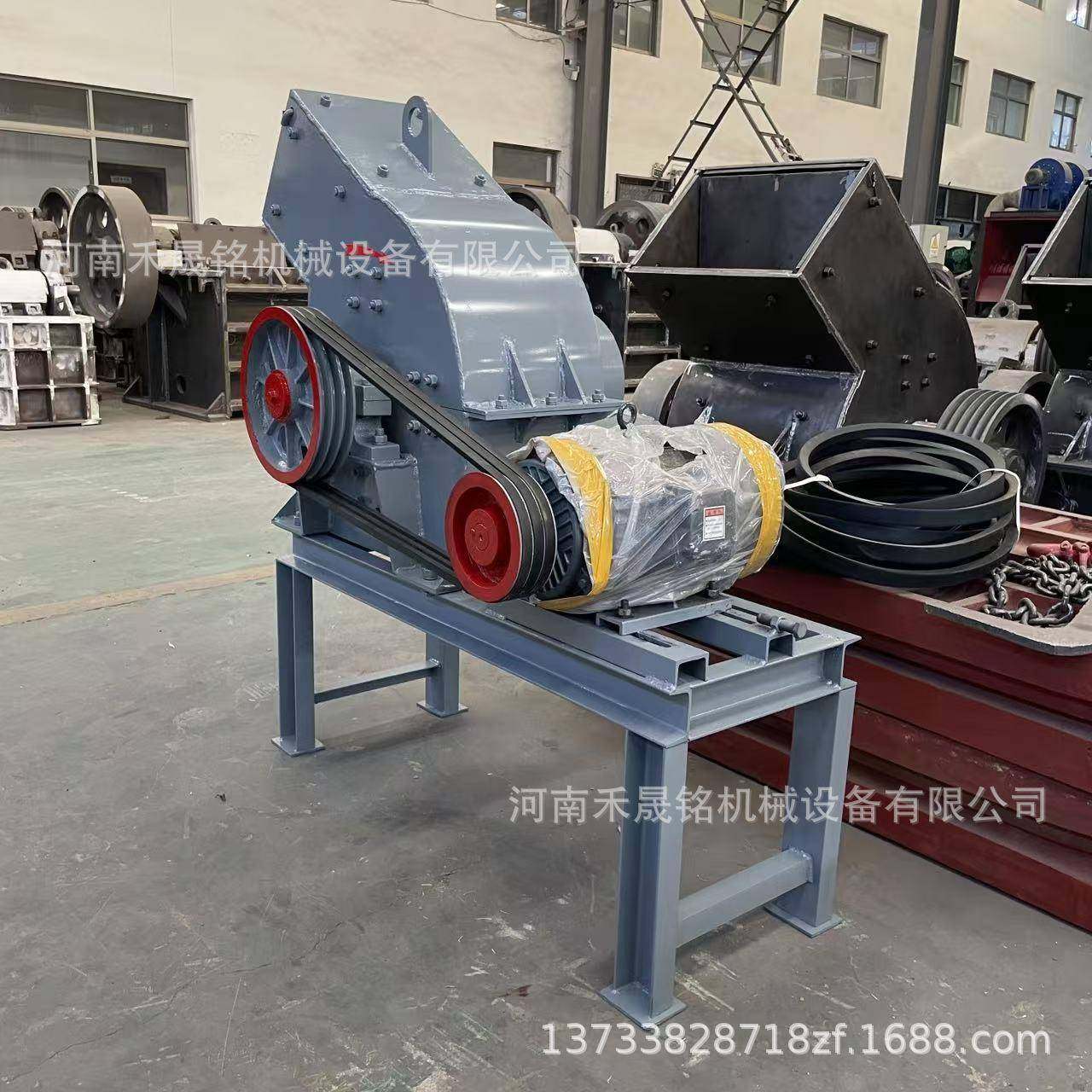 工厂价pc-300*400移动锤式制砂机石灰石煤矸石砖瓦碎片锤式粉碎机,淘宝优惠券,粉丝福利购,淘宝优惠卷