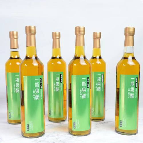 无糖型苹果醋饮料650ml大瓶装0糖0脂0卡好解腻水果汁发酵饮料整箱 - 图2