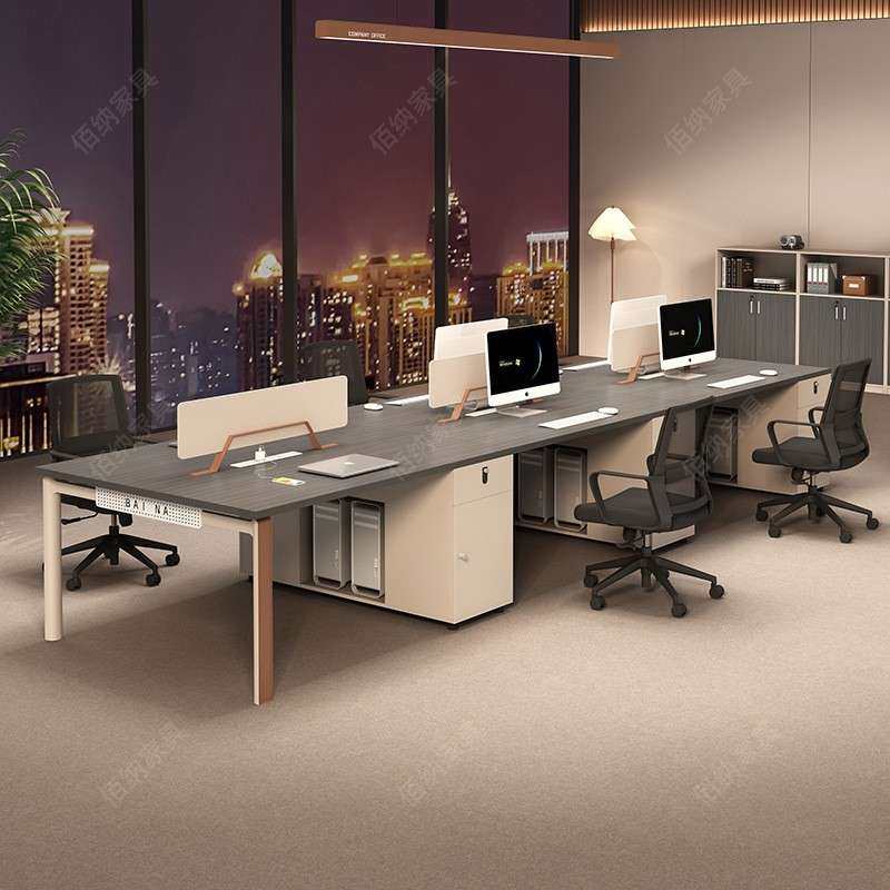 公司公桌简约现代办公桌工位46人人桌组合员工办公办公桌家办具职,淘宝优惠券,粉丝福利购,淘宝优惠卷