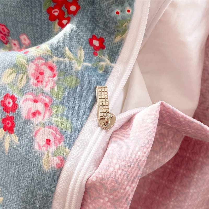 田园小碎花纯棉被套150xo200x230单件100全棉斜纹被罩180x220x240,淘宝优惠券,粉丝福利购,淘宝优惠卷