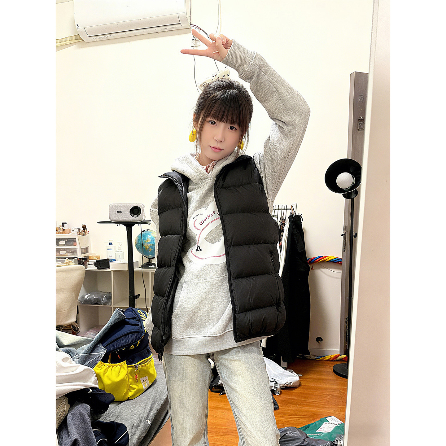 黑色短款羽绒马甲男女秋冬季高级感加厚保暖棉服叠穿无袖坎肩外套,淘宝优惠券,粉丝福利购,淘宝优惠卷