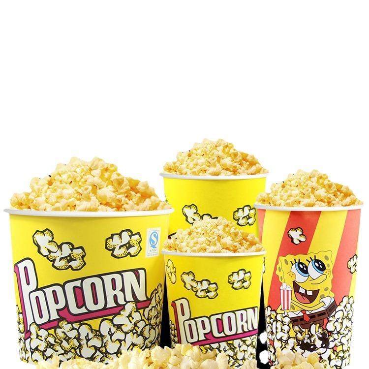 爆米花桶一次性爆米花纸桶电影院包装盒筒子小号商用打包纸杯,淘宝优惠券,粉丝福利购,淘宝优惠卷