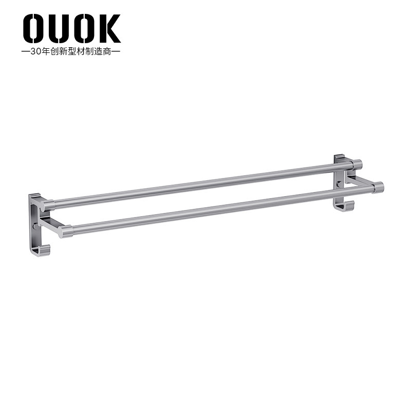 OUOK Bath Towel Rack Towel Rack Paper Towel Rack Box No Punching Toilet Toilet Toilet Toilet Storage Toilet Brush Set