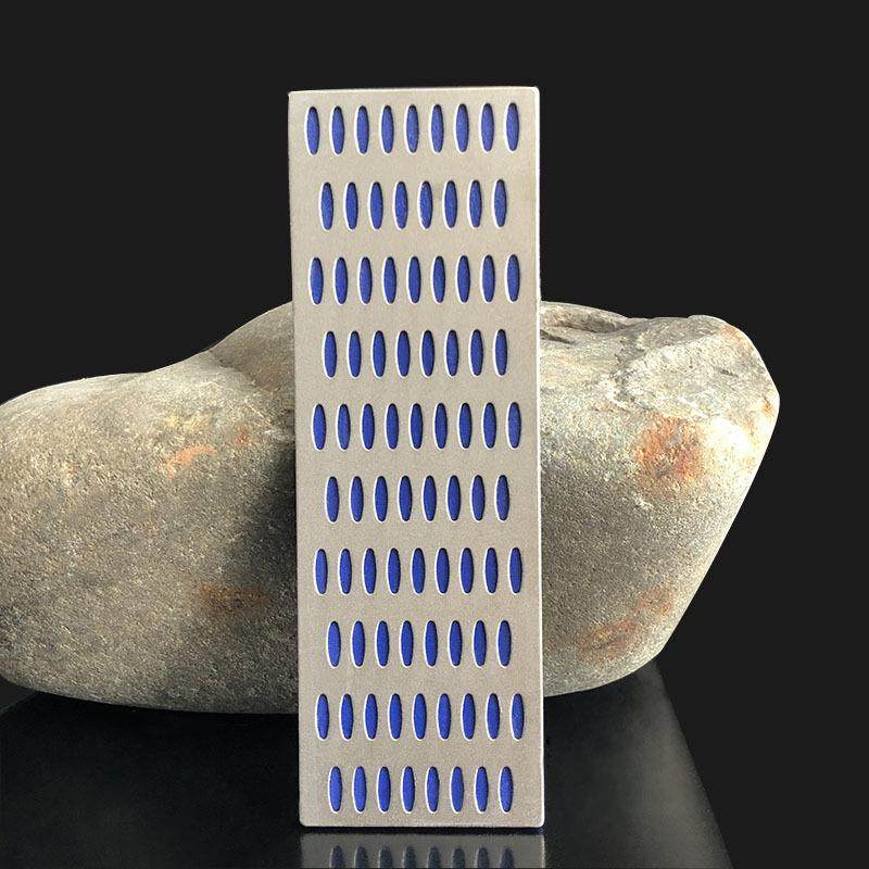 产地货源金刚石网状单面磨刀片带底座通用磨刀石300-400-600目 - 图1