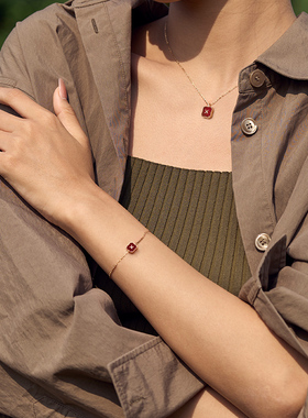 杜蔻柿柿顺意手链圣诞生日礼物