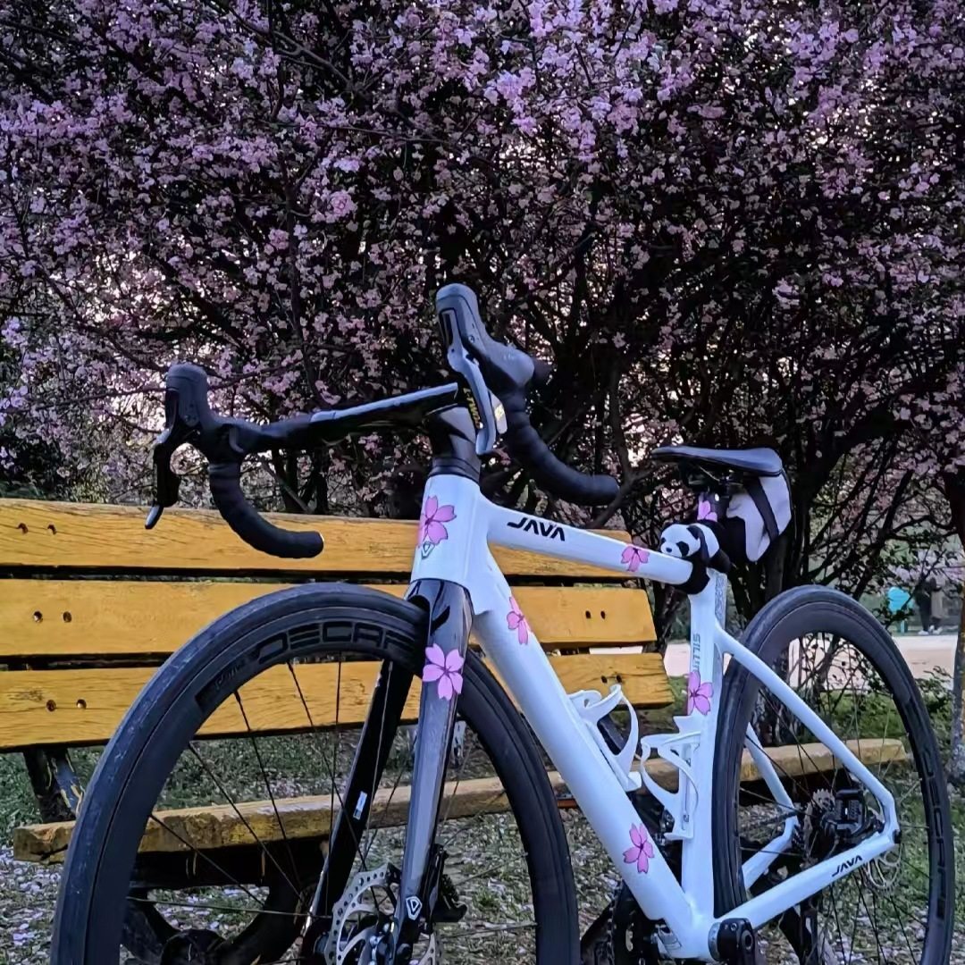 高颜值樱花自行车贴纸公路车车身涂装印花装饰贴日式花瓣划痕遮挡,淘宝优惠券,粉丝福利购,淘宝优惠卷