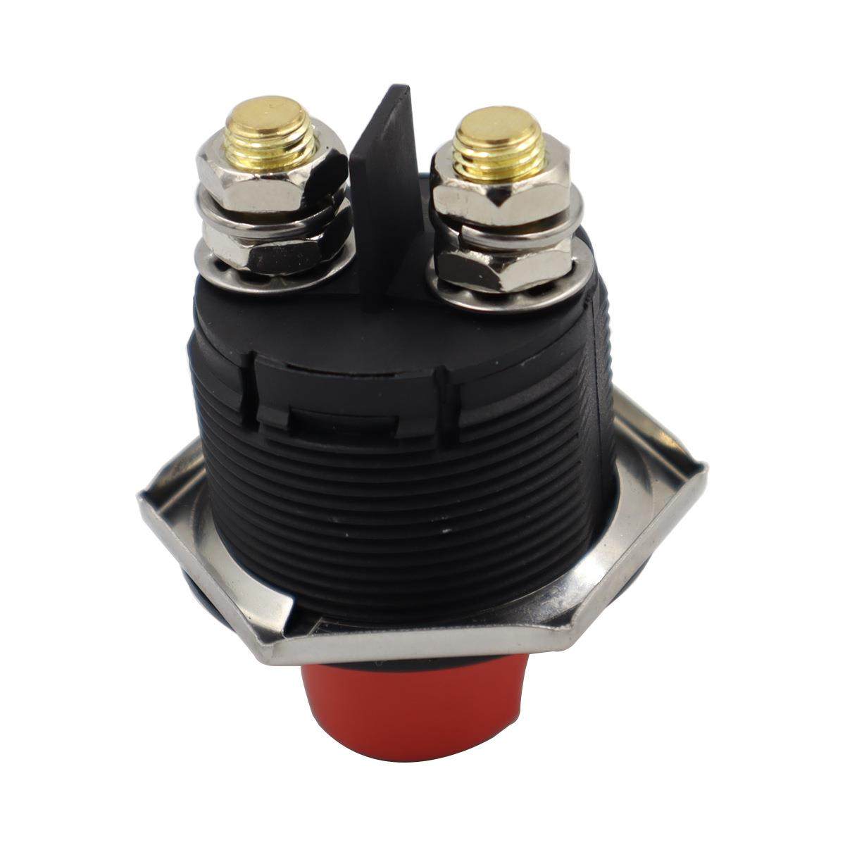 黑色盖电池开关配电源线 50A100A200A300A游艇汽车电瓶直流开关,淘宝优惠券,粉丝福利购,淘宝优惠卷