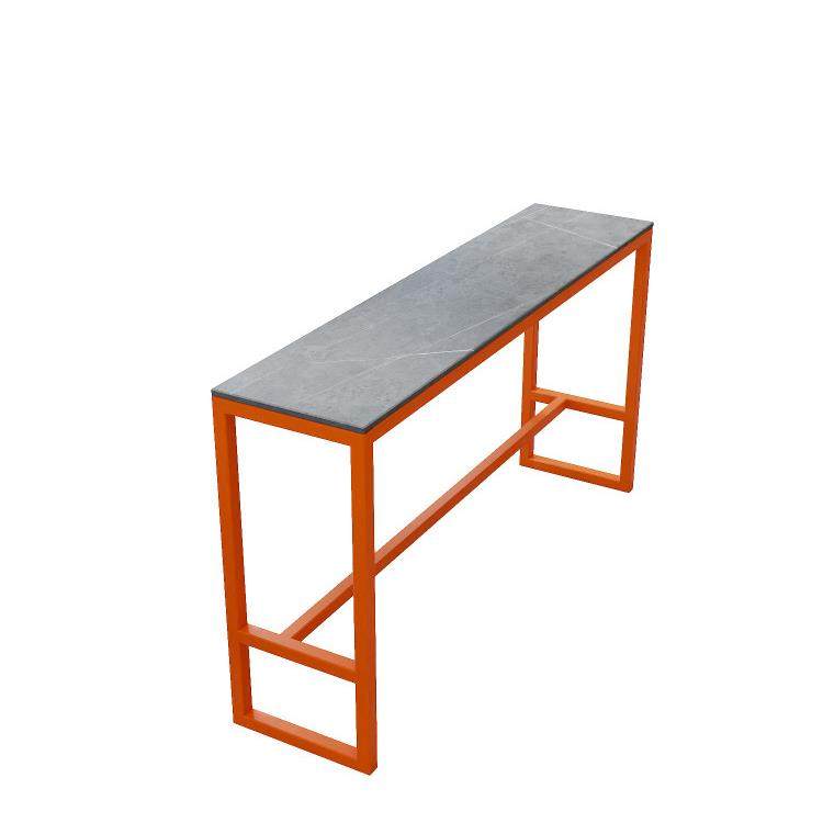 工业风岩板长桌吧台桌奶茶店酒吧休闲吧餐厅阳台家用靠墙高脚桌椅,淘宝优惠券,粉丝福利购,淘宝优惠卷