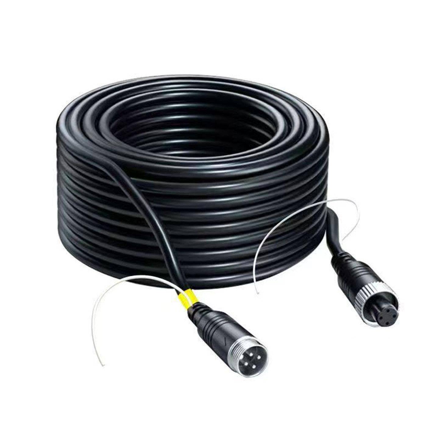 需定制换向图像航空头连接电缆通用半挂车大型卡车四路监控摄像机 - 图3